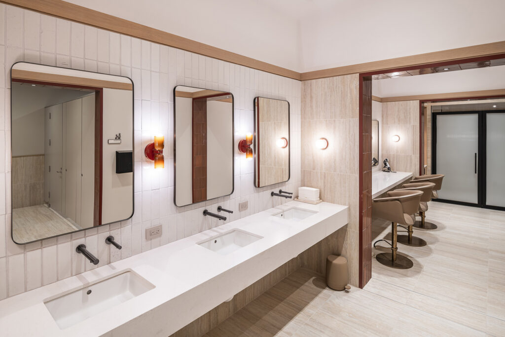 Fitness Center Bathroom