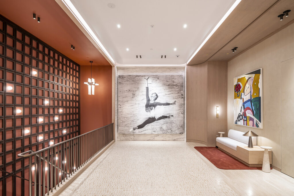 Fitness Center Entrance from Building Lobby