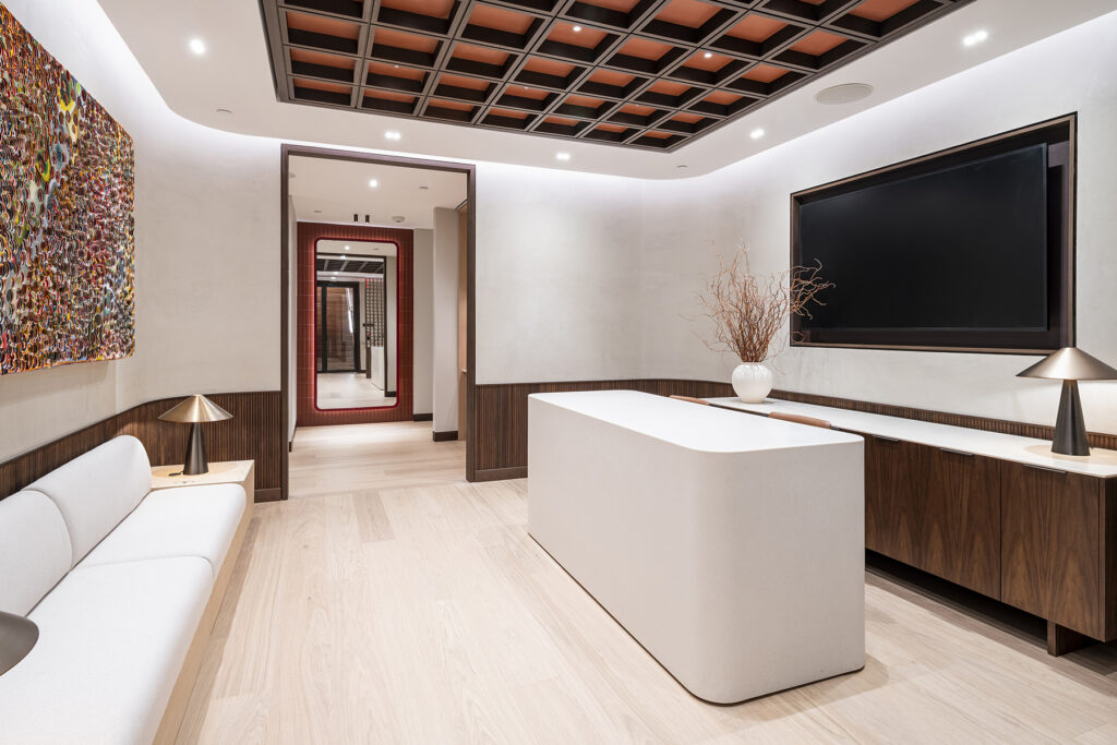 Fitness Center Reception Desk