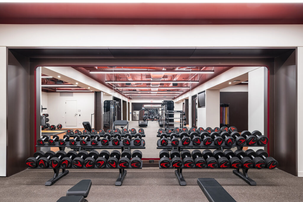 Fitness Center Weights