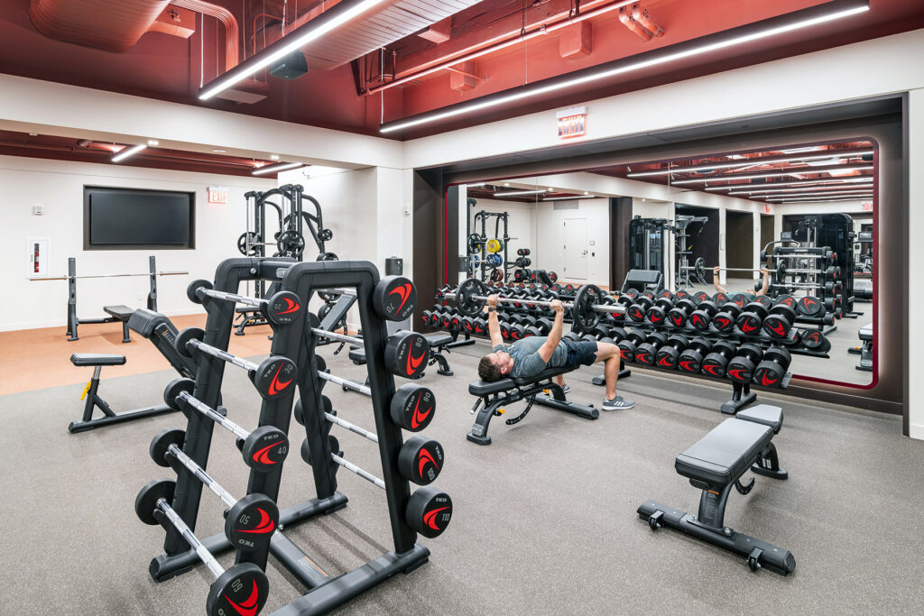 Fitness Center Weights