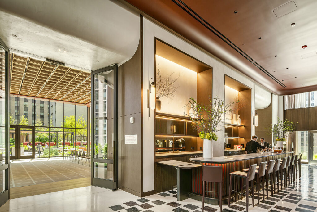 Prefunction Bar with Pavilion and Terrace