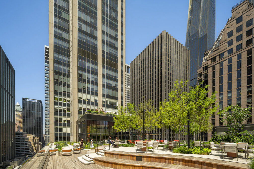17th Floor Pavilion and Meadow
